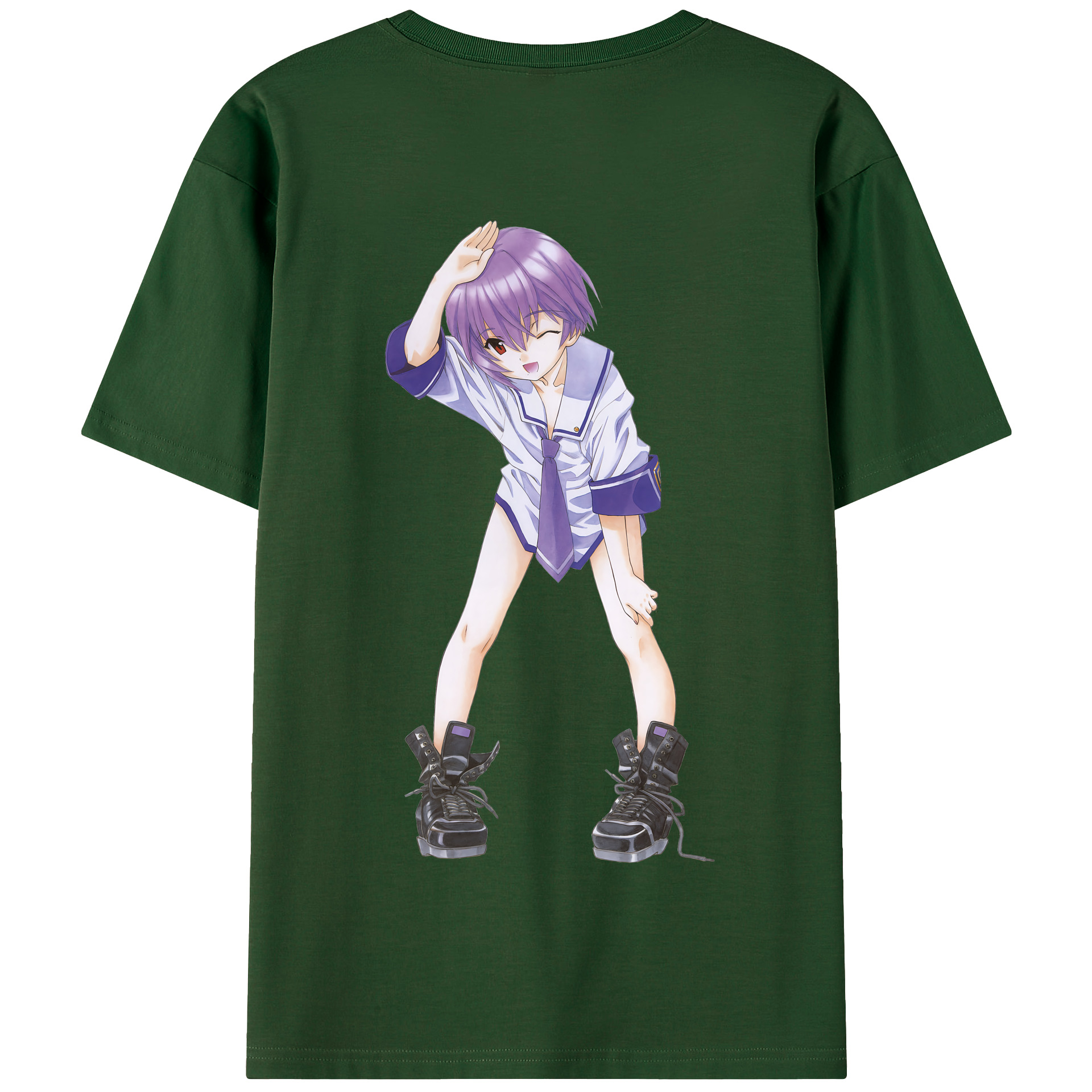 （画像用） EVA 新世紀エヴァンゲリオン 綿100％半袖Tシャツ（背面プリント）